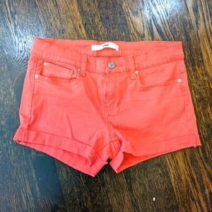 Else Coral Stretch Shorts Size S / 26